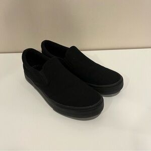 Classic Black Slip-On Shoes 10W